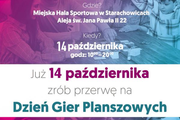 Ogólnopolski Dzień Gier Planszowych w Starachowicach